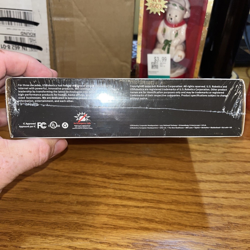 US Robotics USB Internet Phone For Skype USR9601 Make Calls From Computer