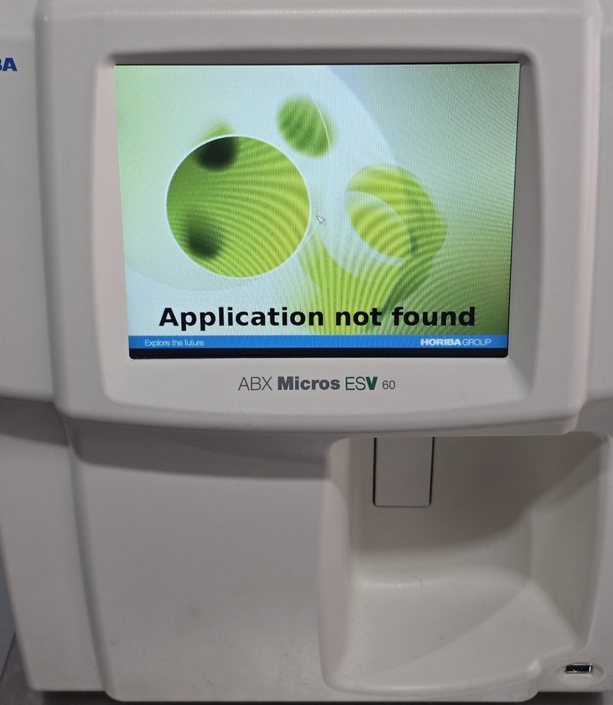 Horiba ABX Micros ESV 60 Hematology Analyzer