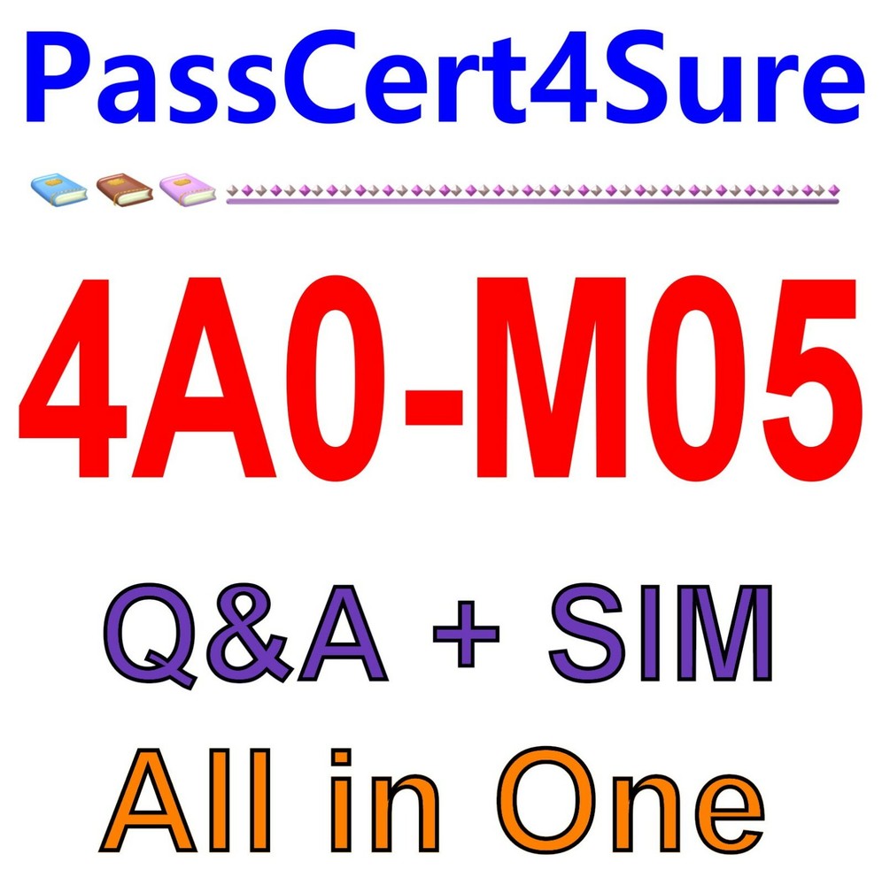 Nokia Cloud Packet Core 4A0-M05 Exam Q&A+SIM