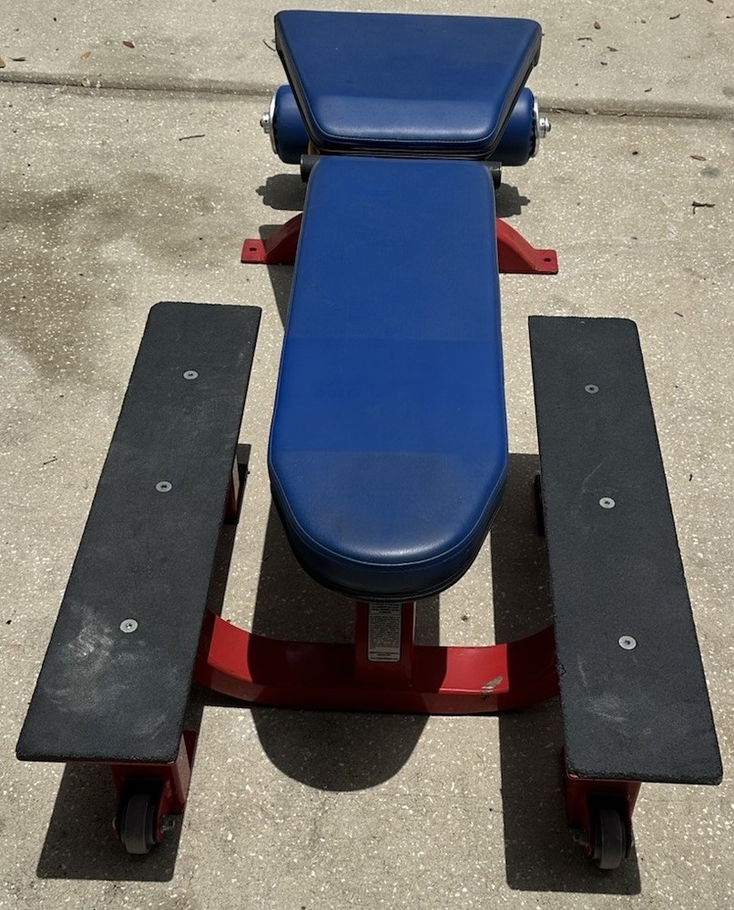 TuffStuff CLH‑300 Evolution Horizontal Leg Press / Hack Squat w/ Side Supports