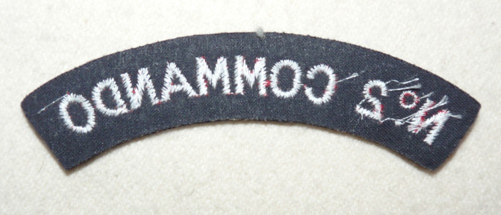 Repro WW2 British Number Two No 2 Commando Shoulder Title Patches - Pair
