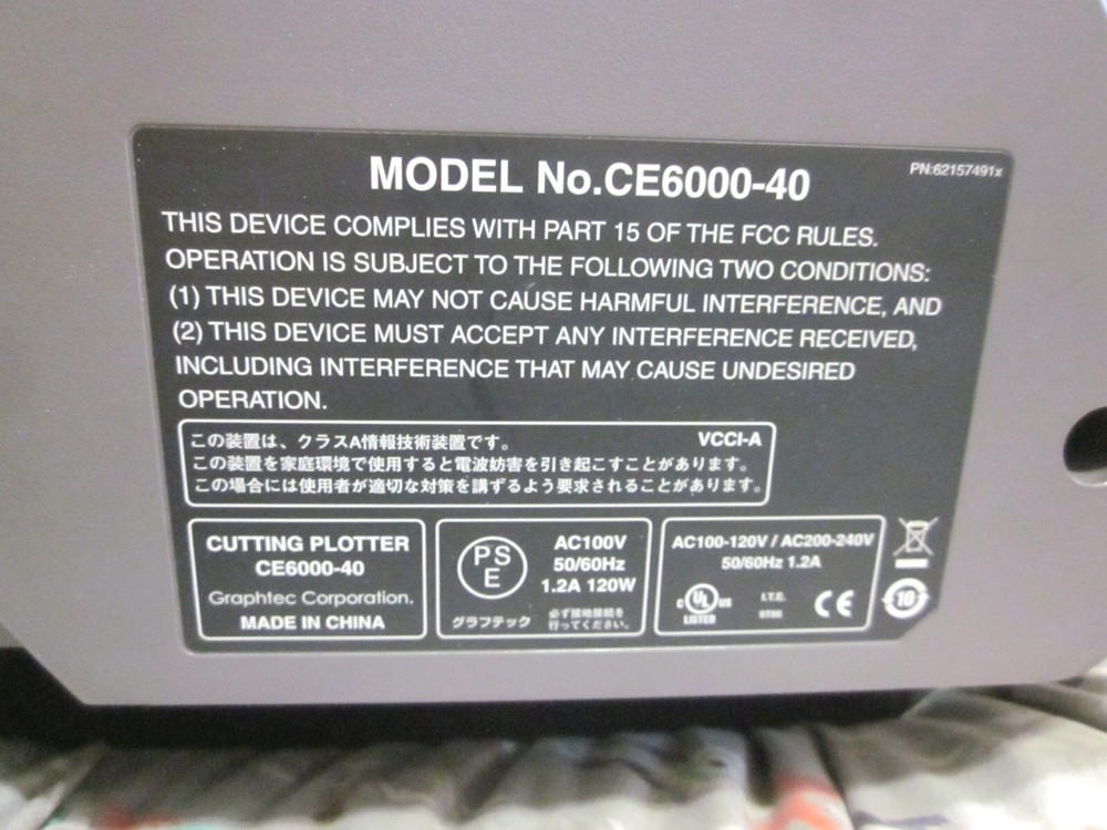 Graphtec 792600706, U792600706, U792600806 Control Board, Graphtec CE6000-40