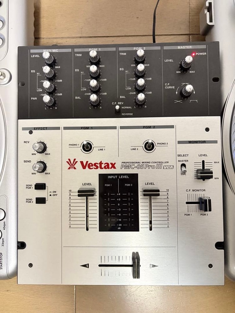 Vestax PDX-2000 PMC-05PROⅢ Scratch set From Japan