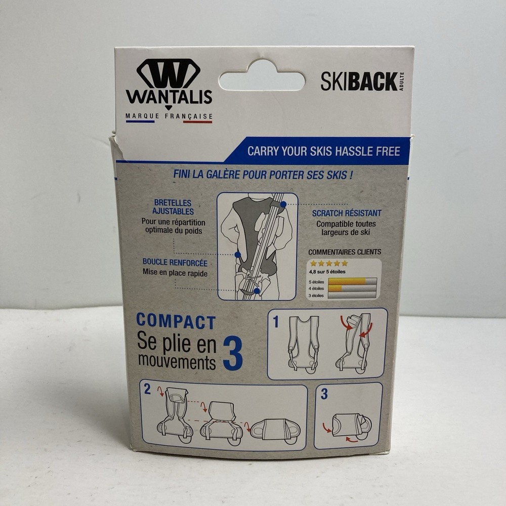 Wantalis Skiback Backpack For Skis