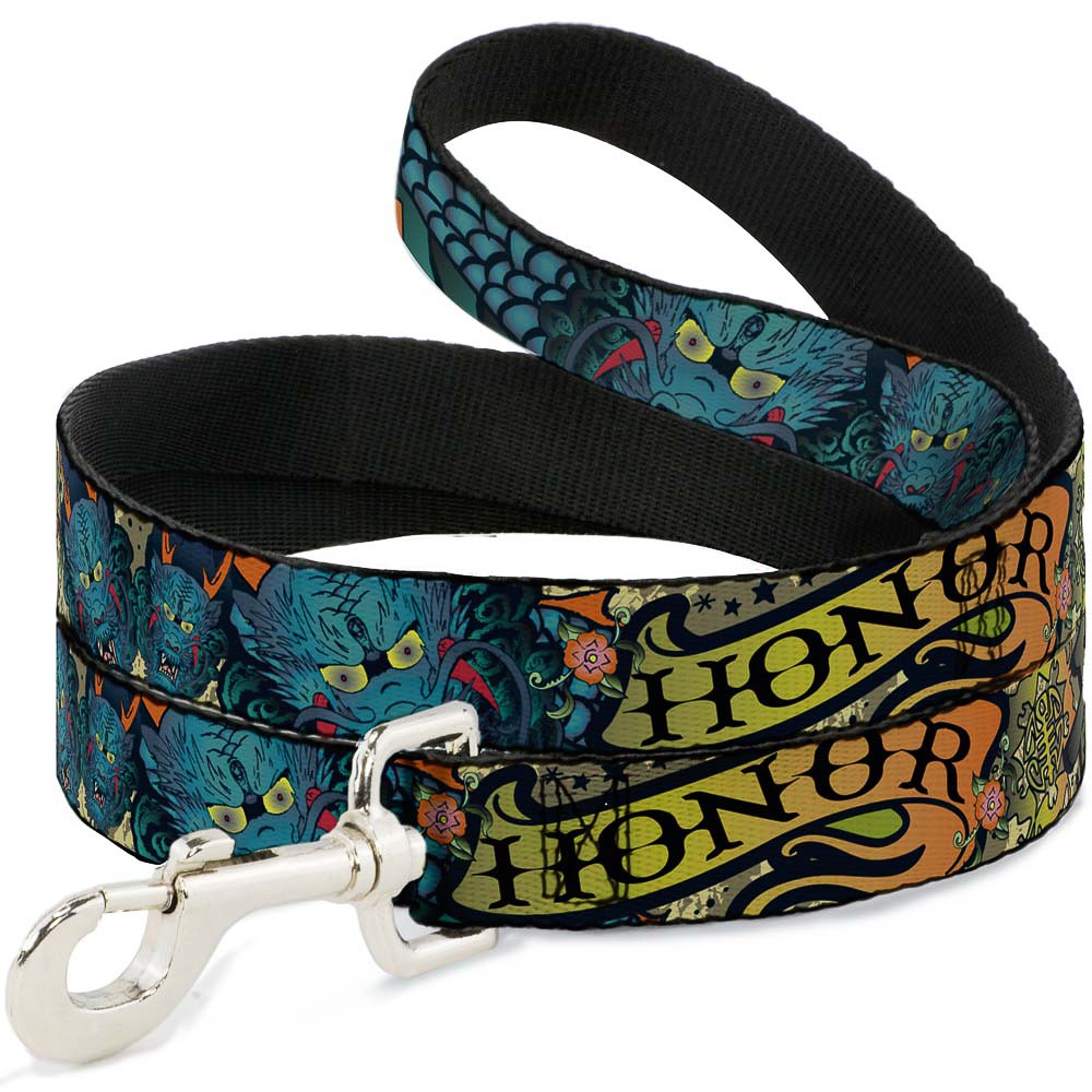 Dog Leash Honor Tan NARROW 0.5"