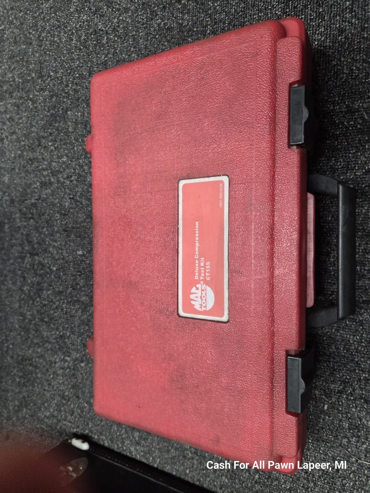 Mac Tools CT155 Deluxe Compression Test Kit – #14279 auto testing mechanic tool
