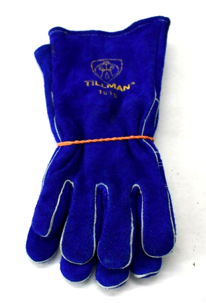 Tillman 1018 Slightly Shoulder Select Cowhide Large Welding Blue Gloves