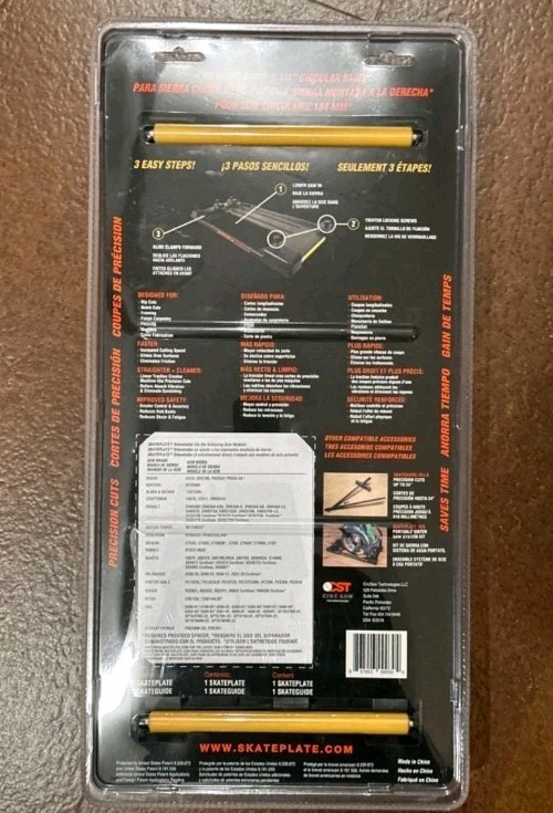 Sidewinder CST Skateplate & Skateguide Combo Pack For Circular Saws
