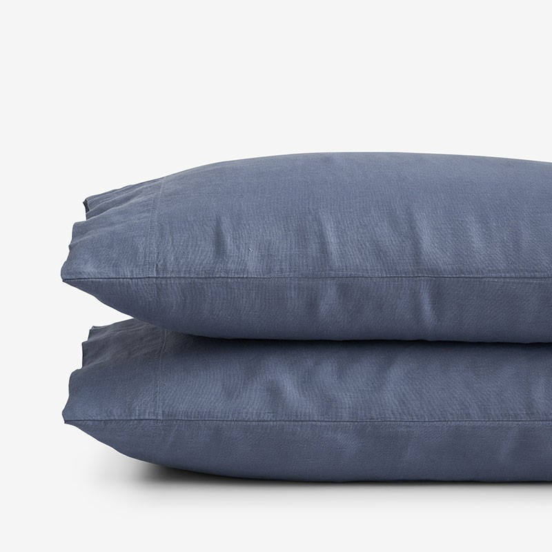 Premium Breathable Washed Linen Solid Pillowcase Set-TheCompanyStore|62781