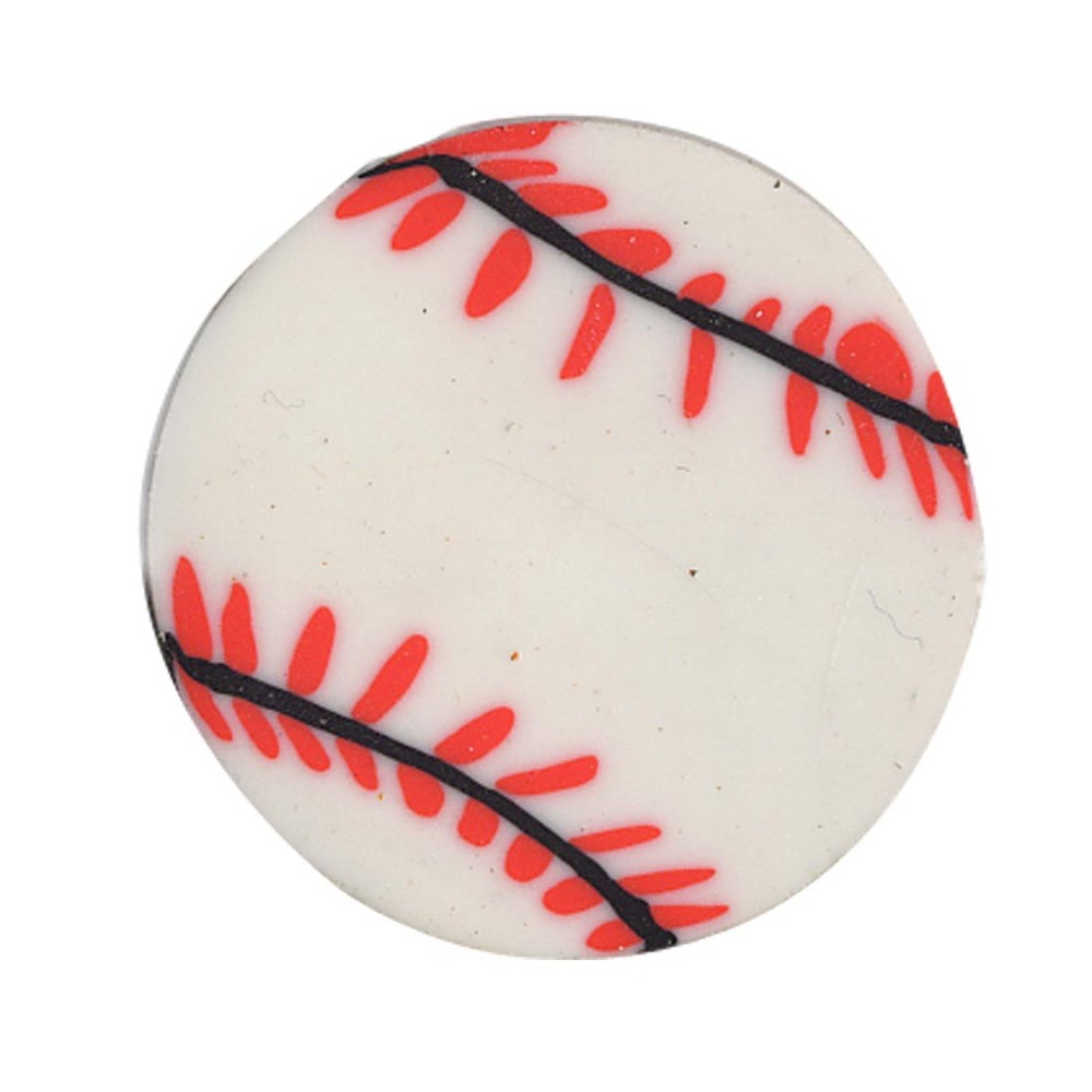 Baseball Pencil Topper Erasers