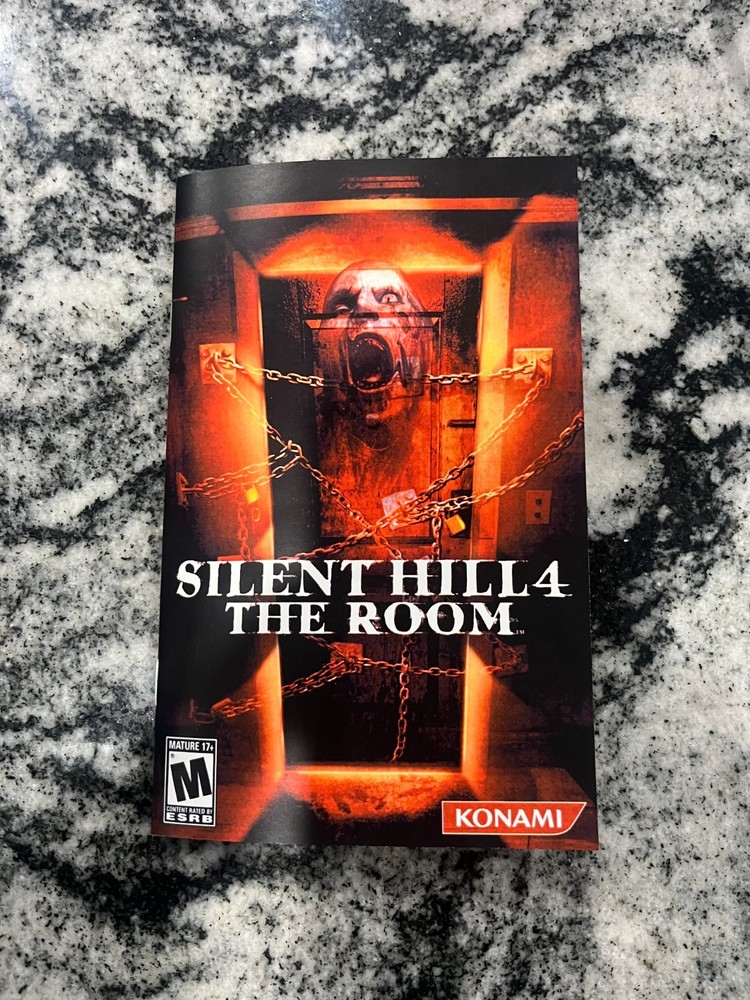 Silent Hill 4 The Room PS2 Manual