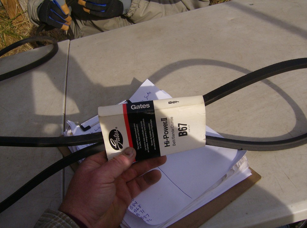 GATES HI POWER B67 DRIVE BELT