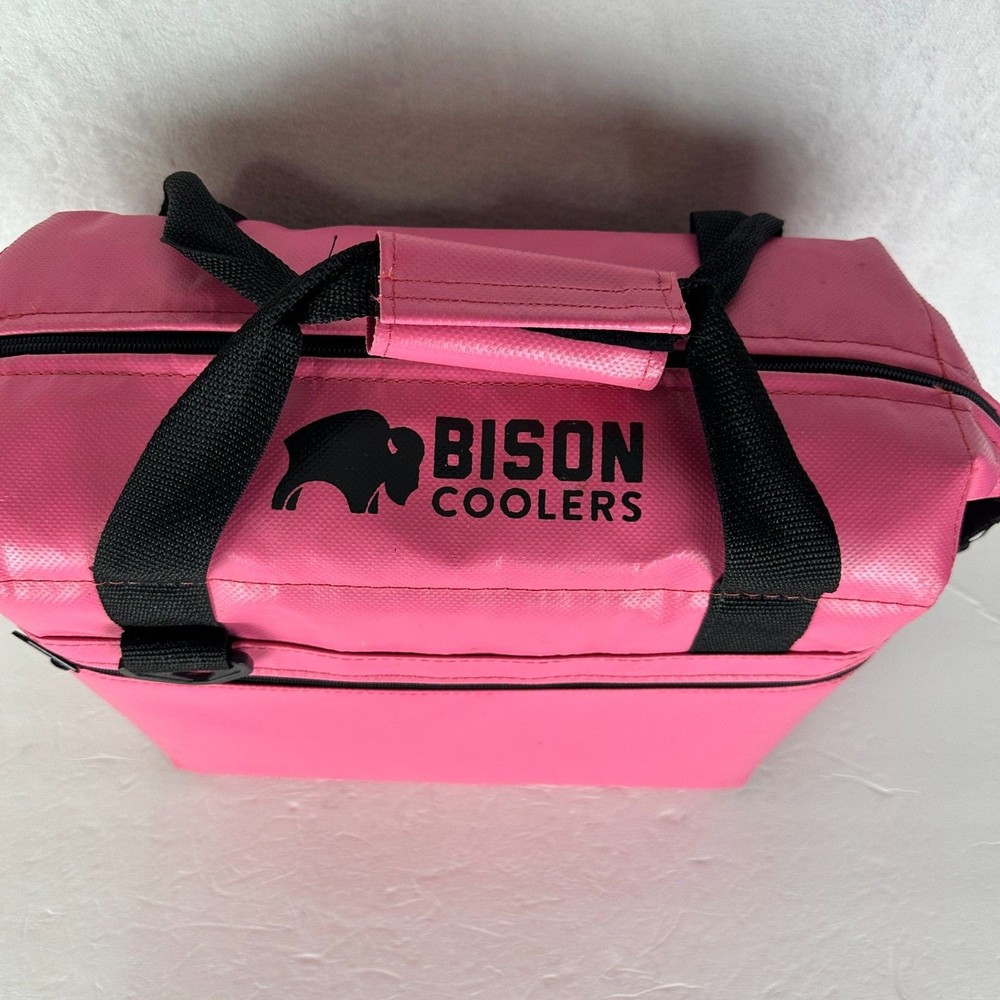 Bison Coolers SoftPak 12 Can Cooler Pink