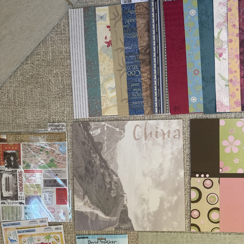 ASIA Themed Embellishments Kit