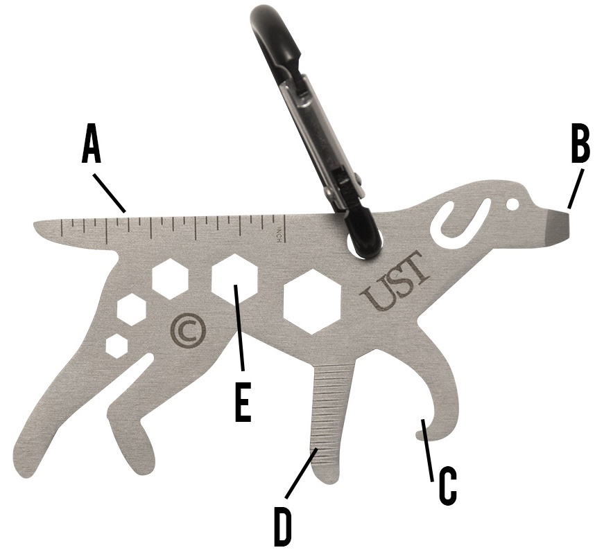 Ultimate Survival Technologies UST Tool A Long-Micro-Dog Multi-Tools 20-02756