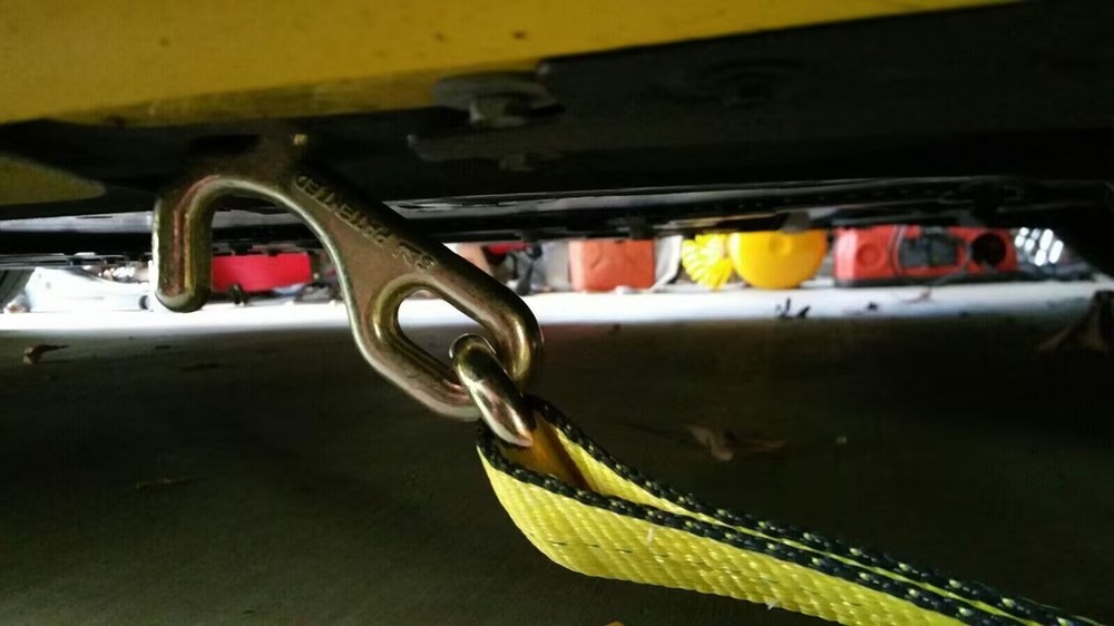 For C8,C7,C6,C5 CORVETTE V-Bridle with T&J Frame Hooks D Ring