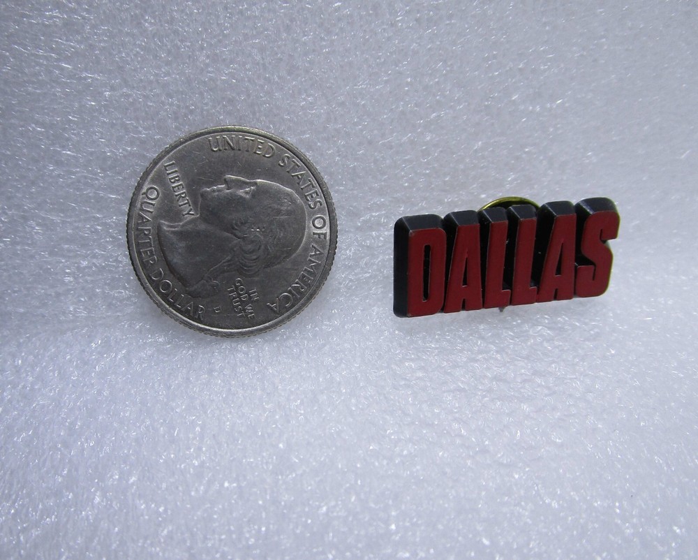 Dallas Texas Plastic Pin