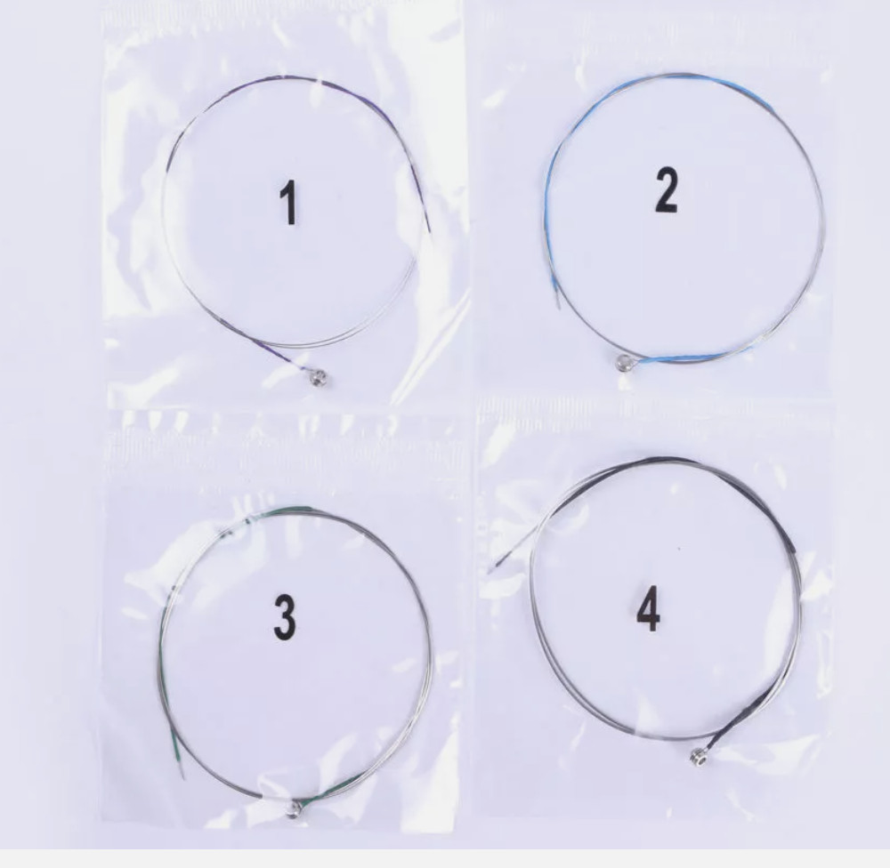 1 set x replacement Violin Strings 4/4 set G D A E German Silver Strings