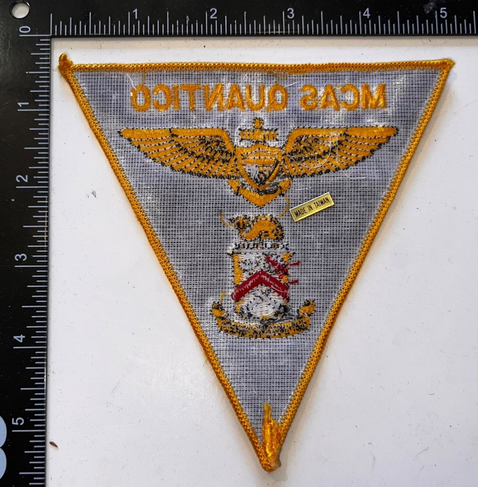 USMC MCAS US Marine Corps Air Station Quantico Virginia Patch