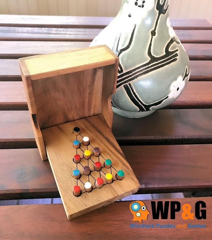 Last Fighter - Wooden Brain Teaser Puzzle