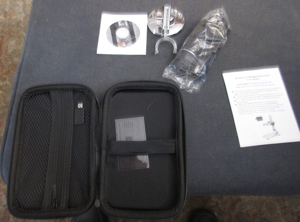 Bysameyee USB Microscope, Digital Handheld 40X-1000X Magnification