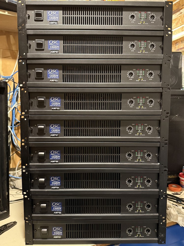 QSC CX602V 2-Channel 70V Power Amplifier