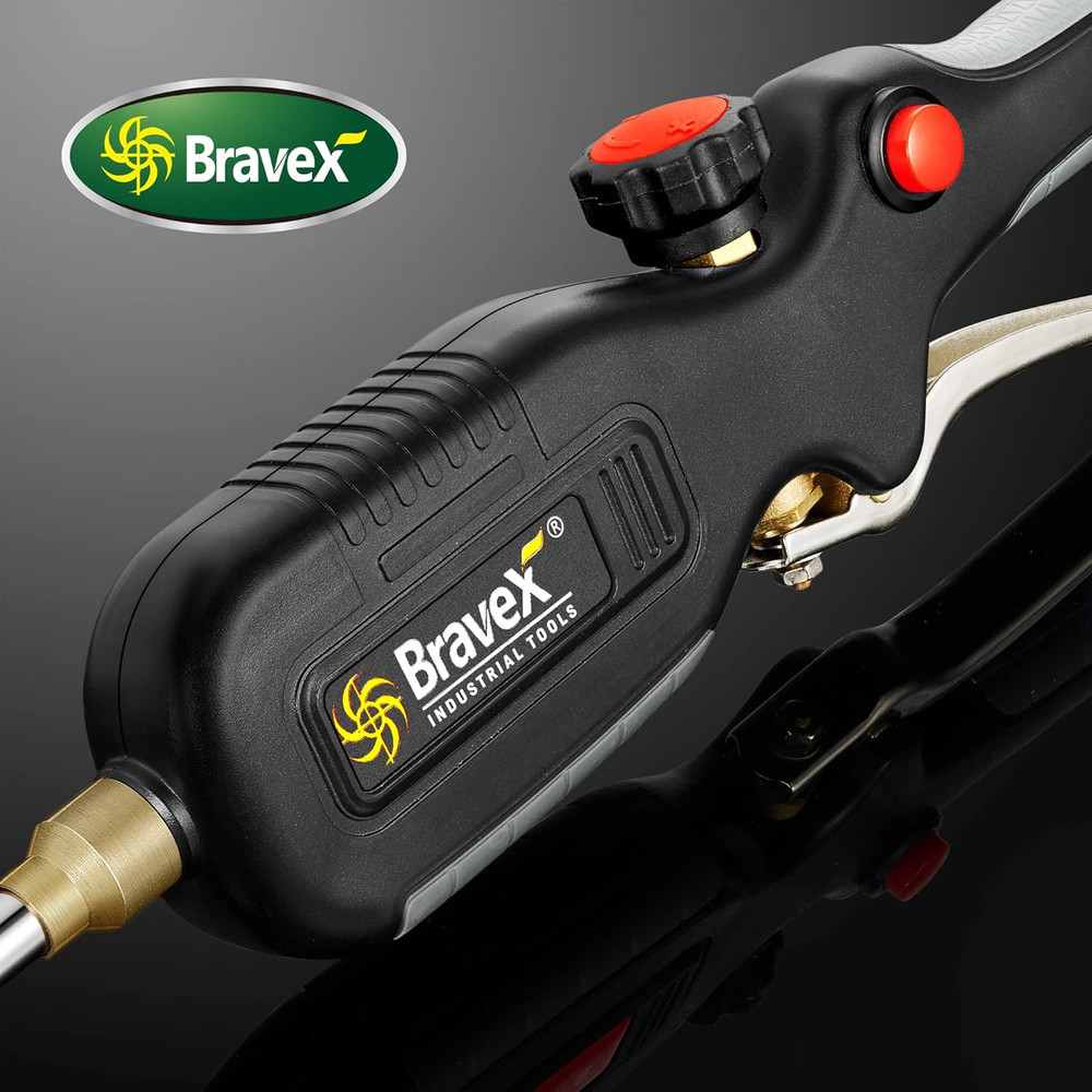 Propane Torch Weed Burner with Automatic Ignition System (Electronic Pulsed Push