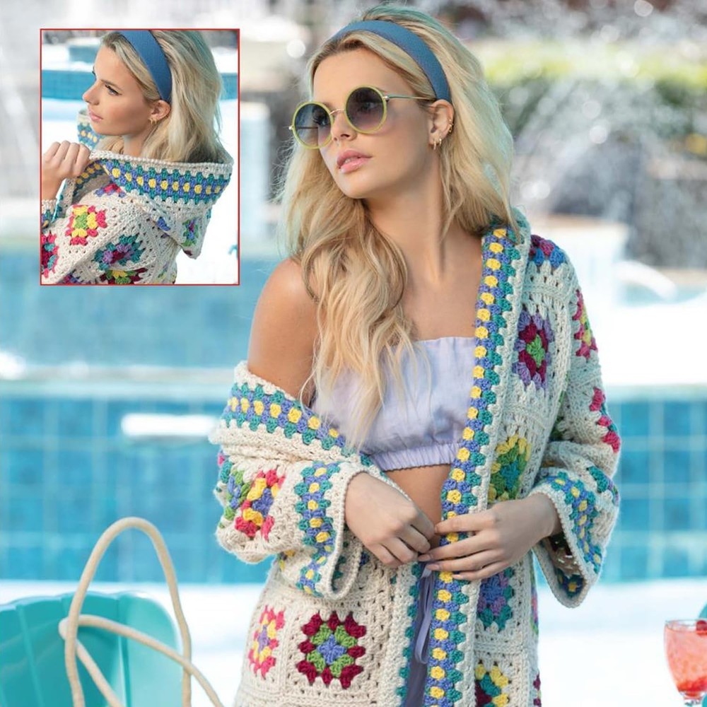 Great Grannies Made Modern Crochet Pattern Book Granny Square Projects