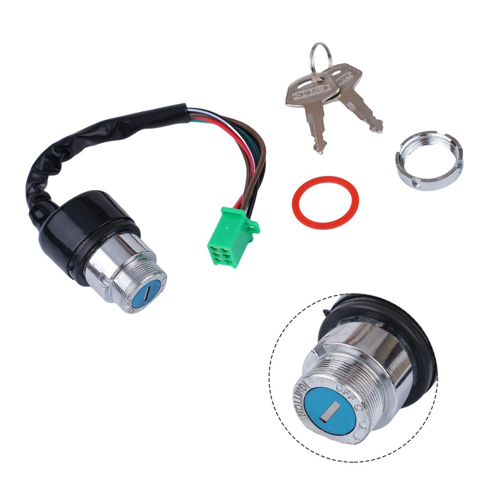 Ignition Switch Ignition Key Switch Motorbike Switch Lock Keys Set