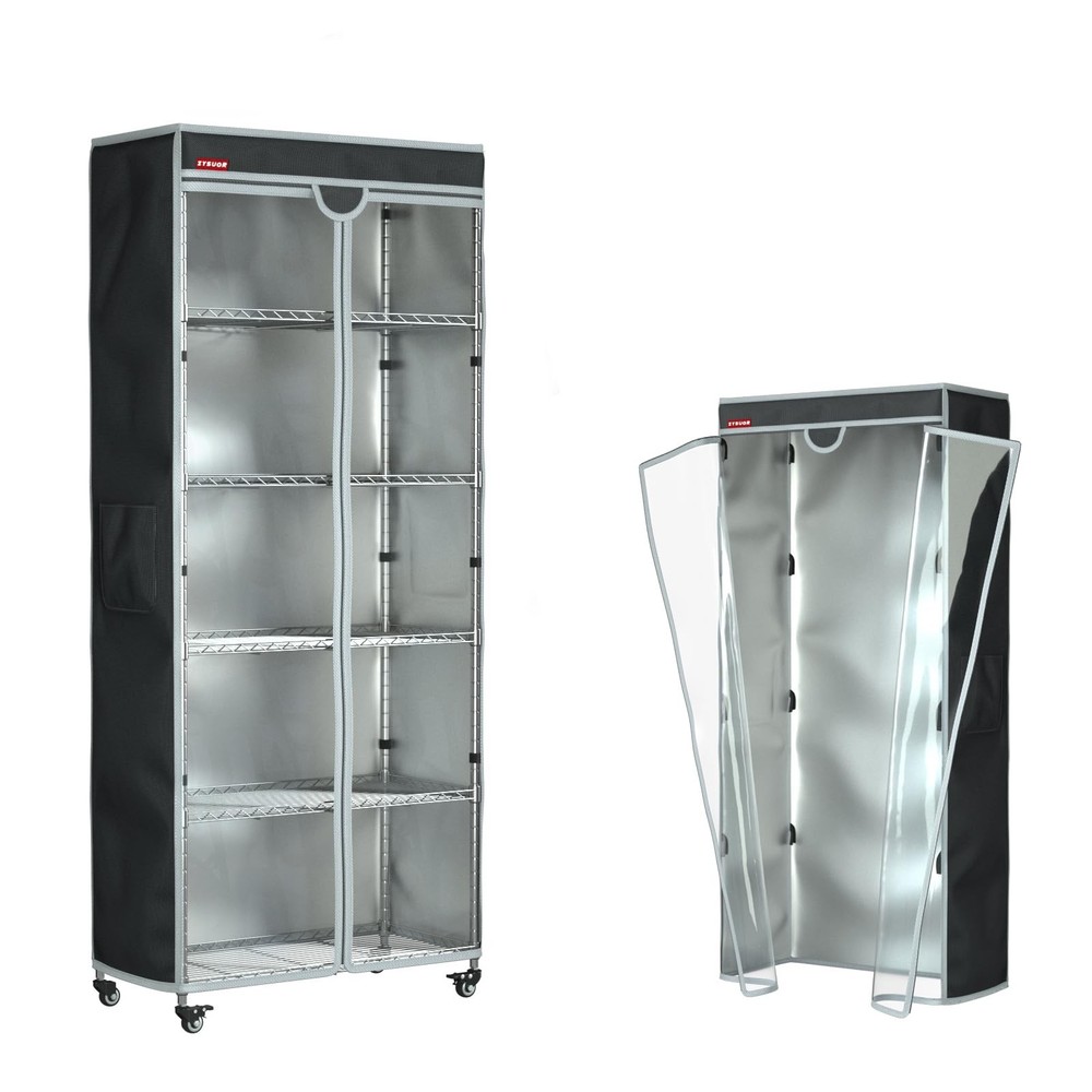 Rack & Shelf Cover for Storage Shelving, Waterproof & Dustproof Protector wit...
