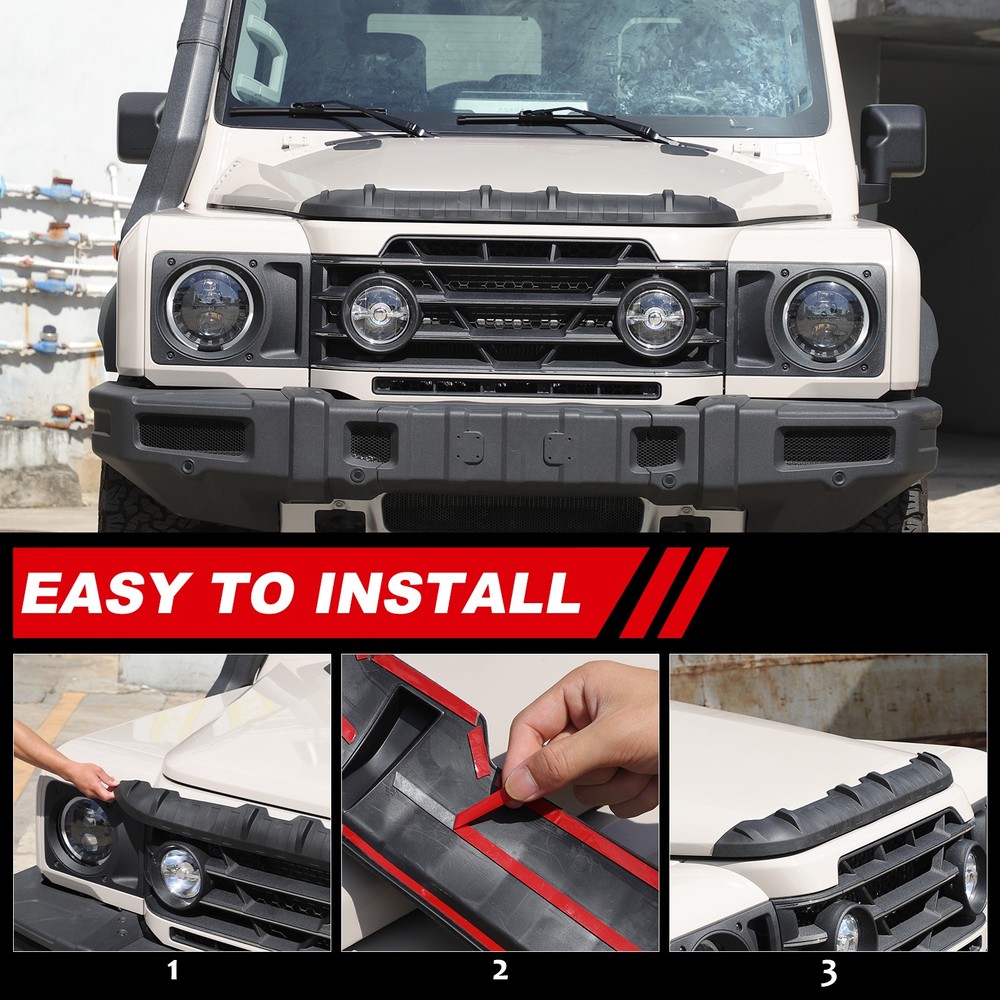 Fits 2020-2026 INEOS Grenadier Hood Protector Deflector Bugflector Hood Shield