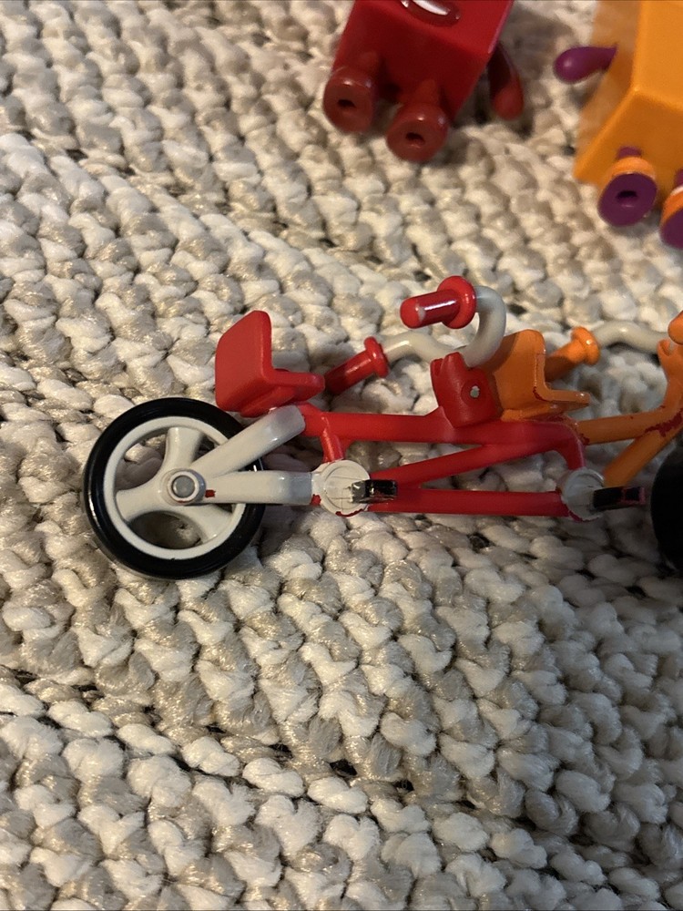 Learning Resources Number Blocks One and Two Bike Adventure Used