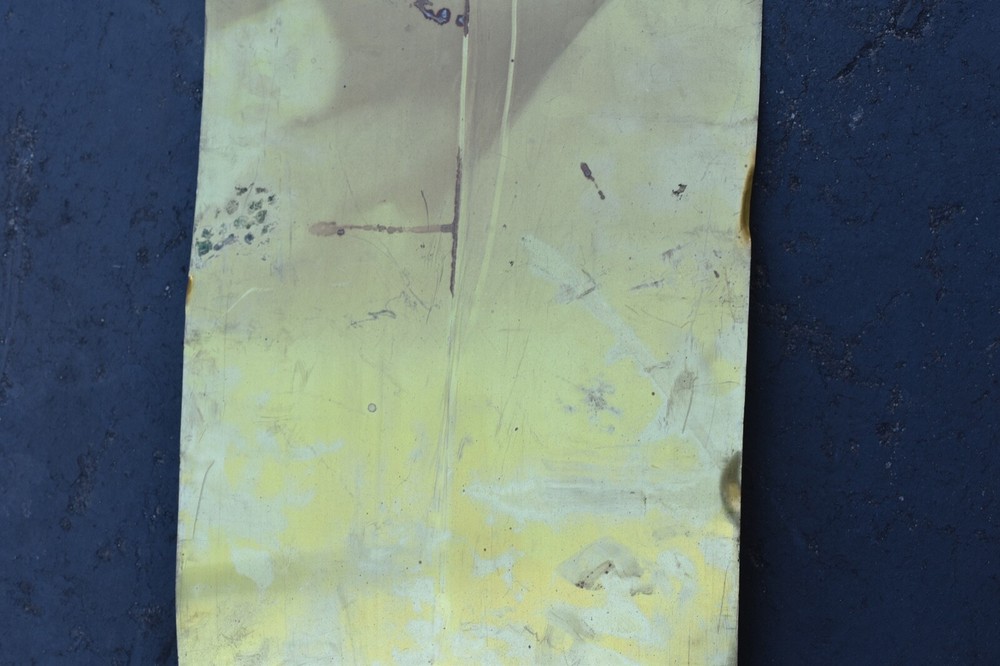brass sheet 13.5" x 79" x .016"