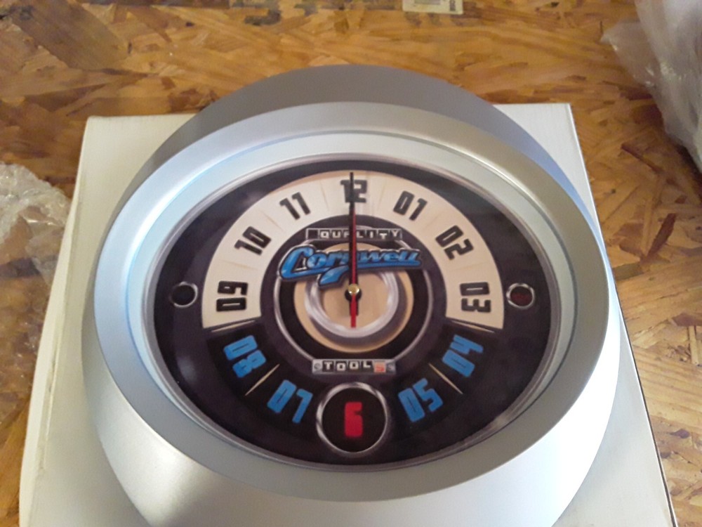 Cornwall Tools Wall Clock - NEW- Collectable