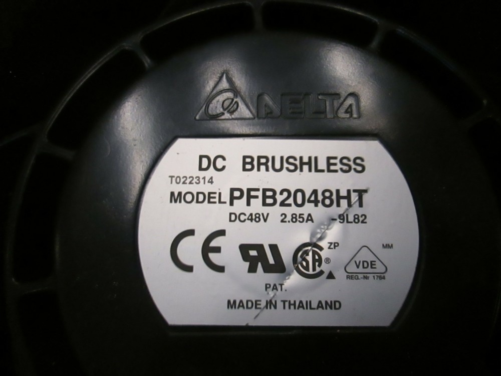 Delta, Neptune TOE Brushless DC Fan, PFB2048HT, New