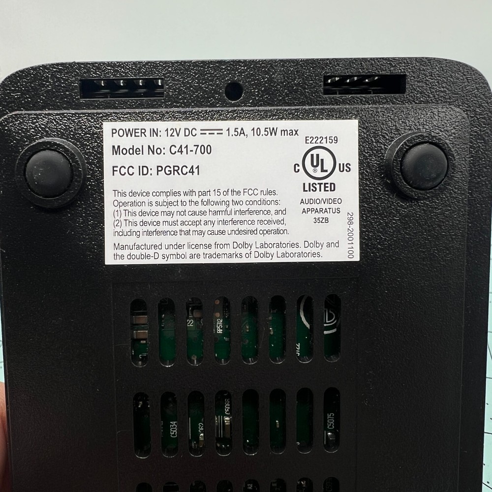 Direct TV HD Mini Receiver Model C41-700 w/ Power Supply B