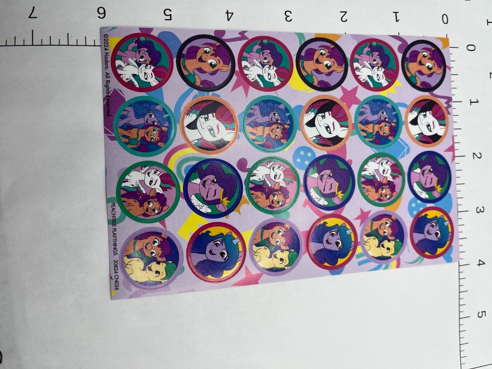 STICKER SHEET: My Little Pony MLP