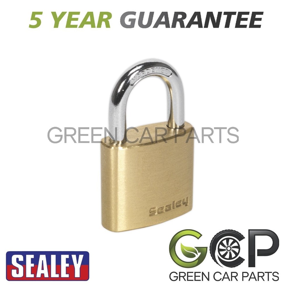 Sealey Brass Body Padlock 30mm PL100