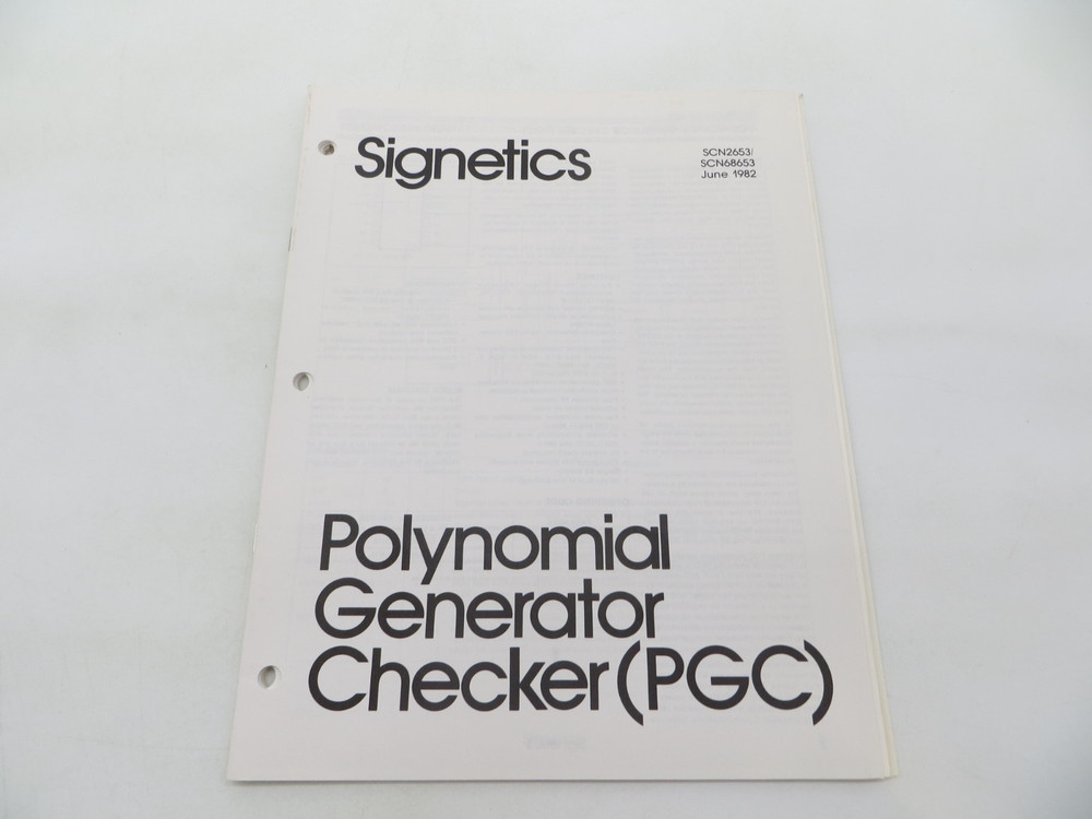 Signetics lot of 10 Application Notes Tech Data Sheets 1981 vintage technology