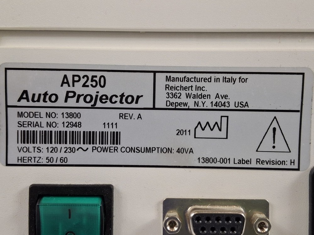 Reichert AP250 Auto Projector