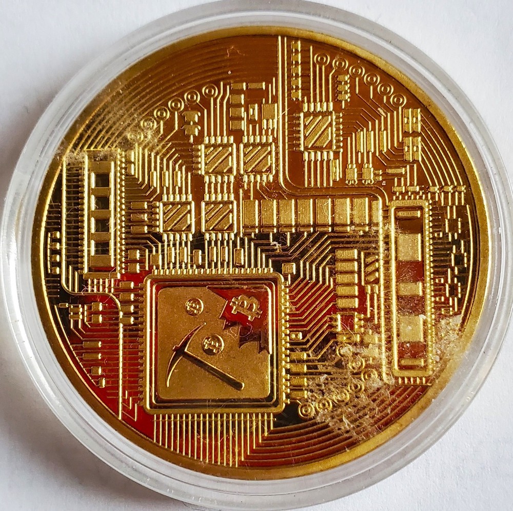 Bitcoin - 24K Gold Plated