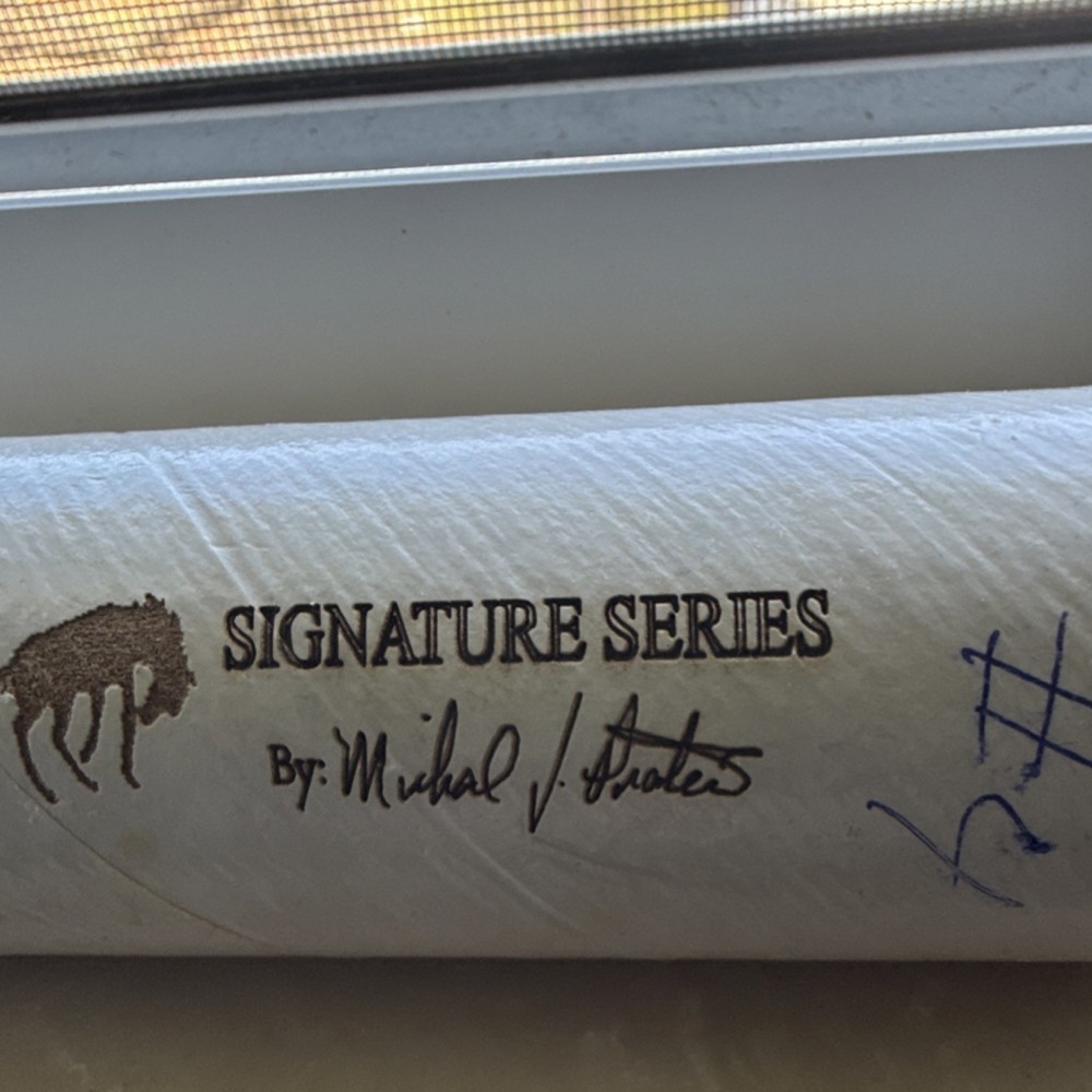 Painted Pony Pocketknife Michael Prater Shell Handle Stainless Drop Point