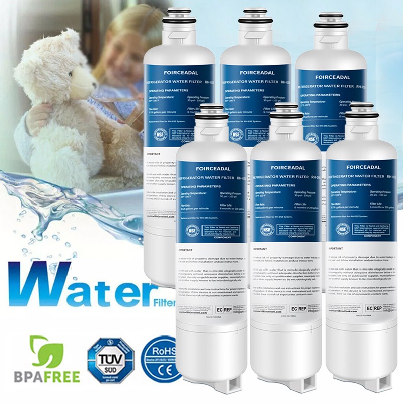 2-6pack For  Bosch Ultra Clarity Pro BORPLFTR50 Water Filter #WFS200MF/WFS210MF