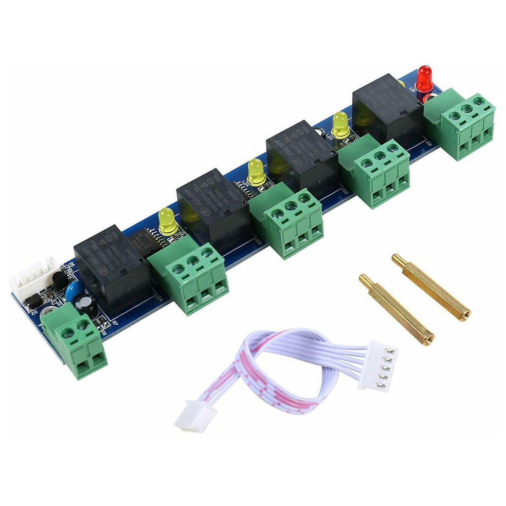 Enhanced Alarm Output Fire Control Expansion Panel Board For Access Controller