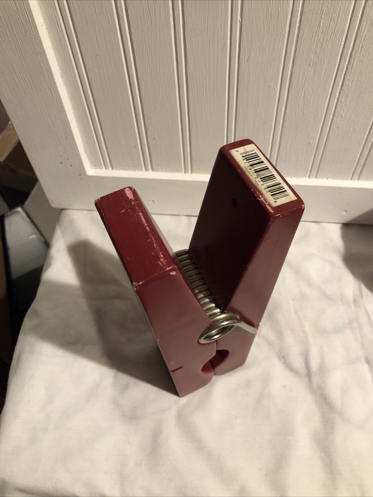 Large Red Wall Hanging Clothes Pin