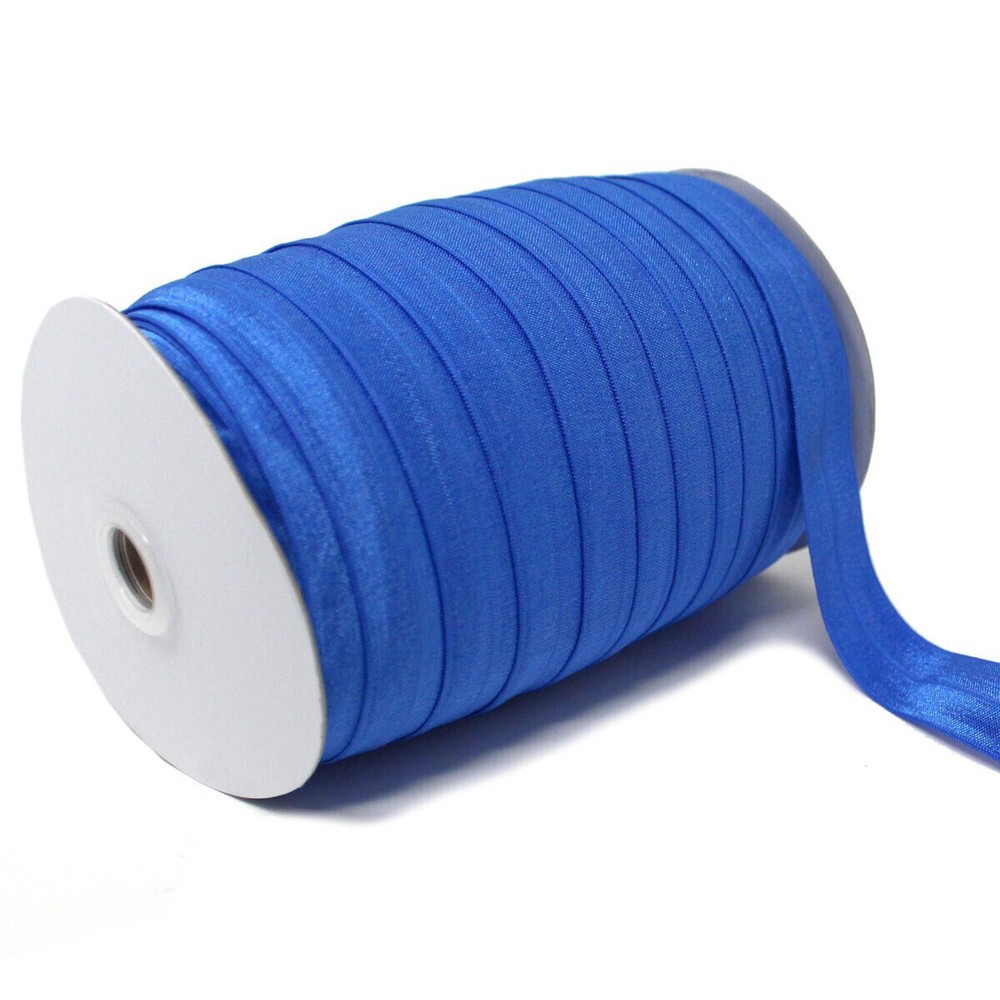 Sapphire Fold Over Elastic  1" (25mm) | Elastic By The Yard