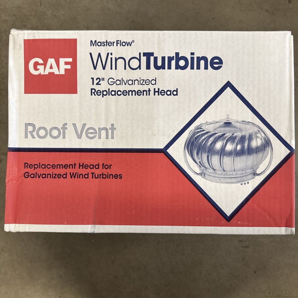 Master Flow 12in Galvanized Replacement Head.