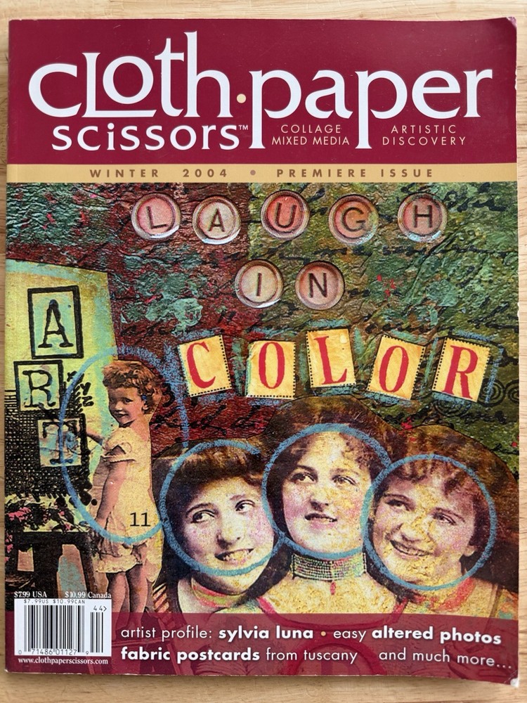 CLOTH•PAPER SCISSORS Premier Issue Winter 2004