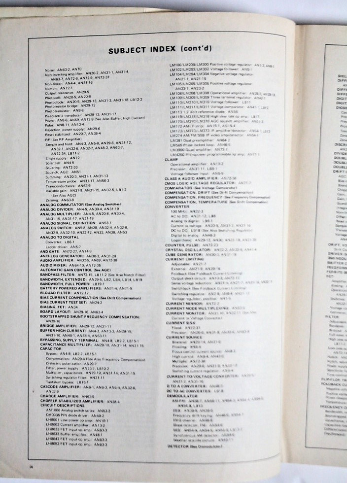 National Semiconductor 1973 Linear Applications Handbook 1 #9d0