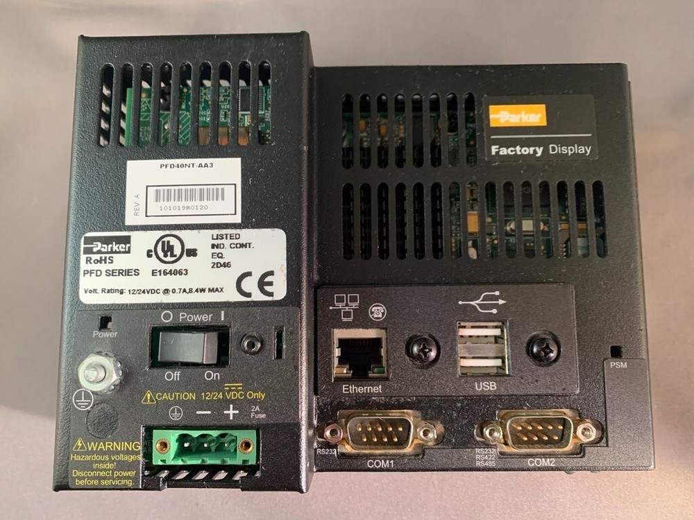 Parker Rohs PFD40NT-AA3 Data Control System